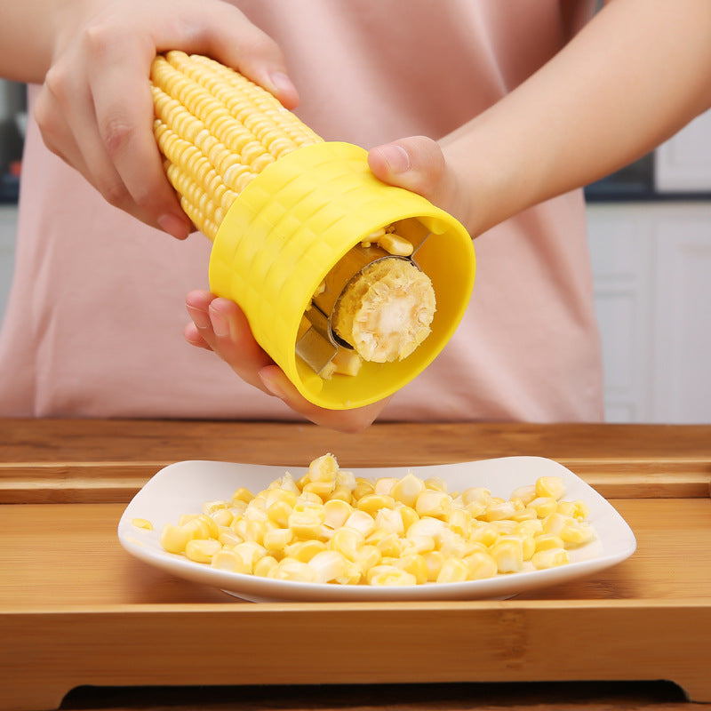 Kitchen gadgets 304 stainless steel corn planer thresher, planed corn kernel separator, peeler, peeler