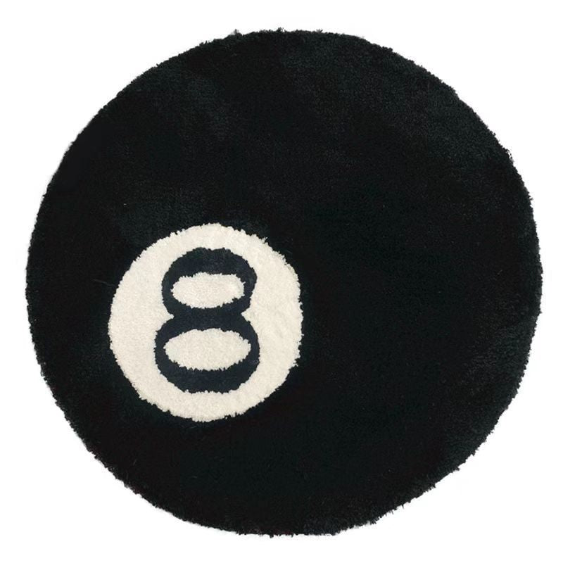 Interesting round cashmere carpet living room sofa coffee table floor mat study bedroom bedside dirt-resistant non-slip mat wholesale
