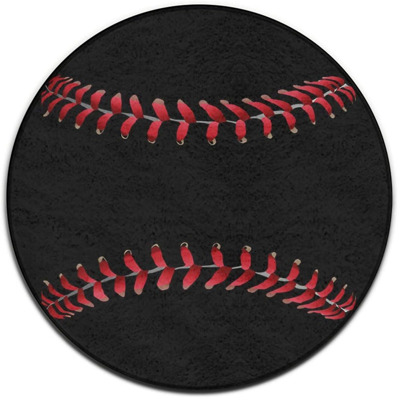 Interesting round cashmere carpet living room sofa coffee table floor mat study bedroom bedside dirt-resistant non-slip mat wholesale