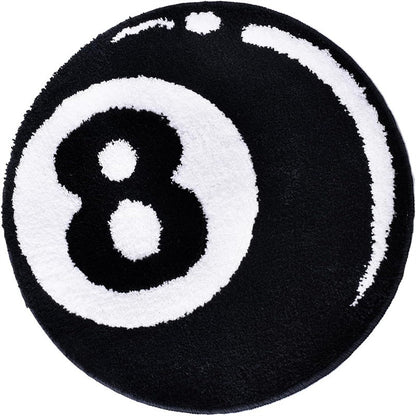Interesting round cashmere carpet living room sofa coffee table floor mat study bedroom bedside dirt-resistant non-slip mat wholesale