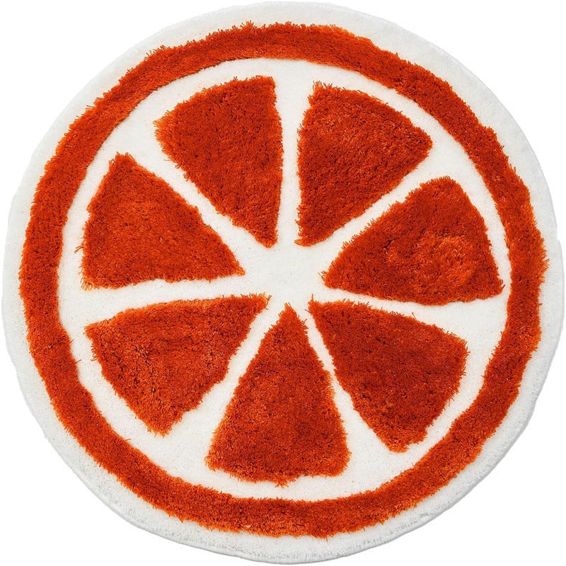 Interesting round cashmere carpet living room sofa coffee table floor mat study bedroom bedside dirt-resistant non-slip mat wholesale