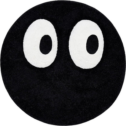 Interesting round cashmere carpet living room sofa coffee table floor mat study bedroom bedside dirt-resistant non-slip mat wholesale