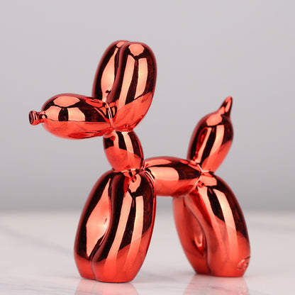 Electroplating balloon dog resin ornaments home decoration crafts creative simple collection gifts gifts