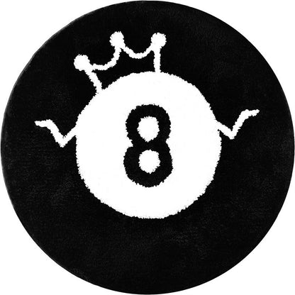 Interesting round cashmere carpet living room sofa coffee table floor mat study bedroom bedside dirt-resistant non-slip mat wholesale
