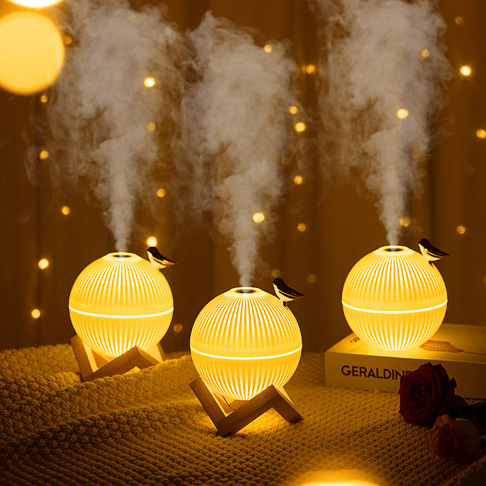 New lunar humidifier creative lark mini home desktop office dormitory night light gift wholesale