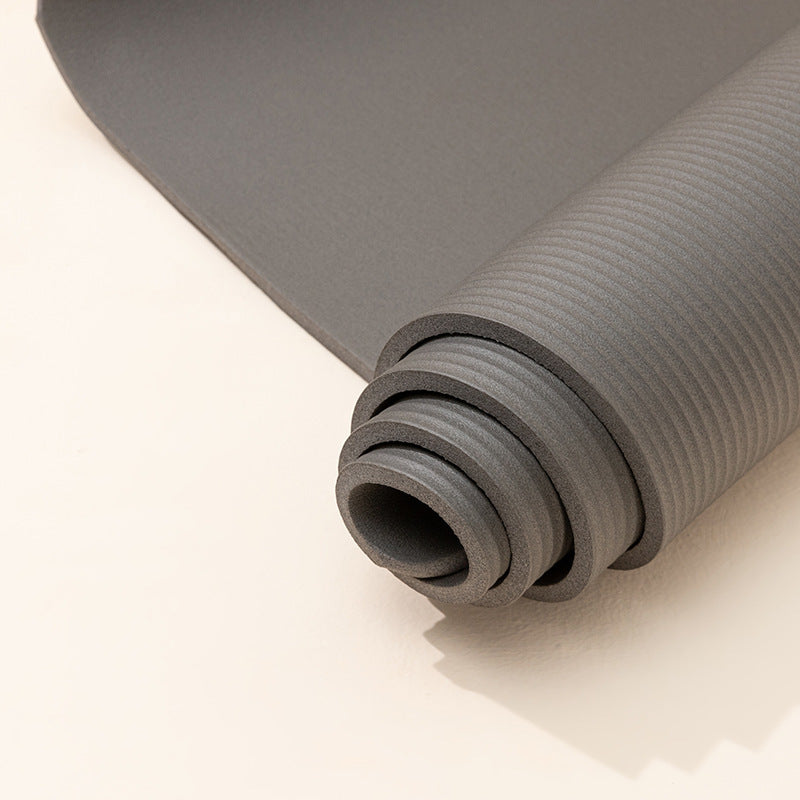 NBR Yoga Mat, Thickened and Widened Yoga Mat, Home Use Exercise Mat