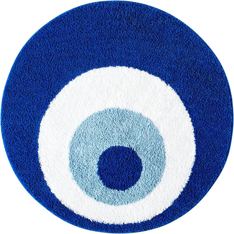 Interesting round cashmere carpet living room sofa coffee table floor mat study bedroom bedside dirt-resistant non-slip mat wholesale