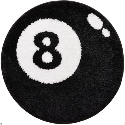 Interesting round cashmere carpet living room sofa coffee table floor mat study bedroom bedside dirt-resistant non-slip mat wholesale
