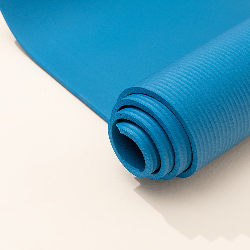NBR Yoga Mat, Thickened and Widened Yoga Mat, Home Use Exercise Mat