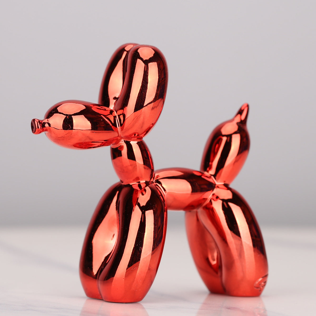 Electroplating balloon dog resin ornaments home decoration crafts creative simple collection gifts gifts