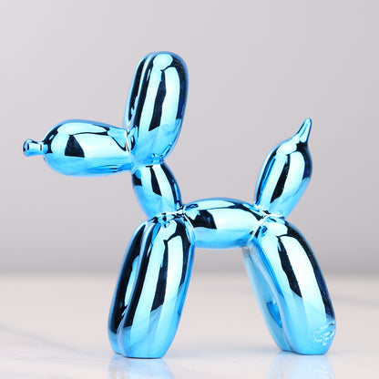 Electroplating balloon dog resin ornaments home decoration crafts creative simple collection gifts gifts