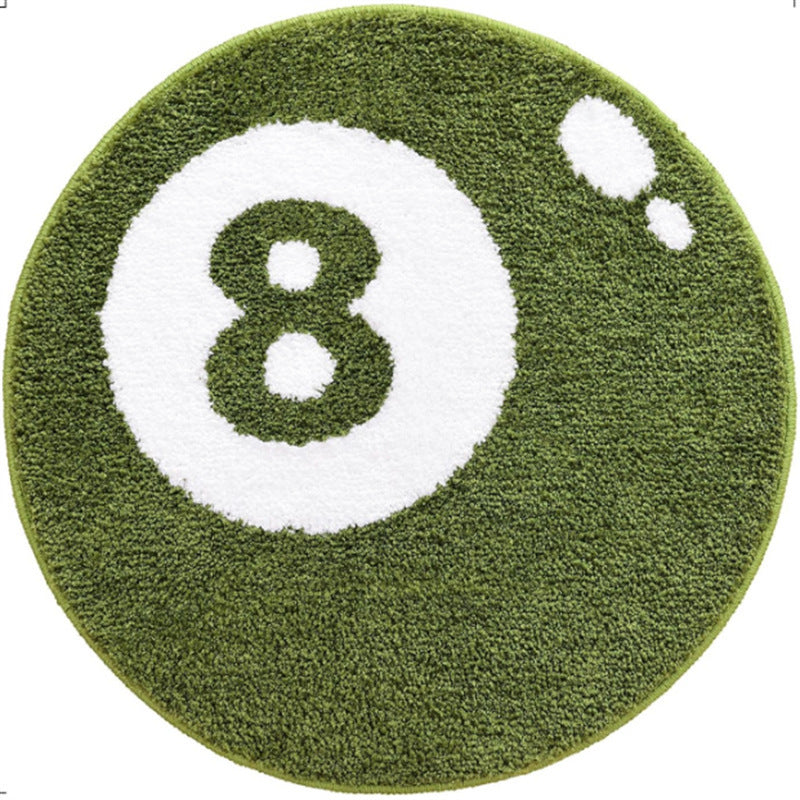 Interesting round cashmere carpet living room sofa coffee table floor mat study bedroom bedside dirt-resistant non-slip mat wholesale