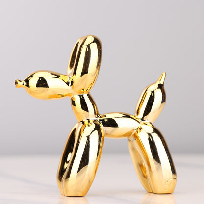 Electroplating balloon dog resin ornaments home decoration crafts creative simple collection gifts gifts