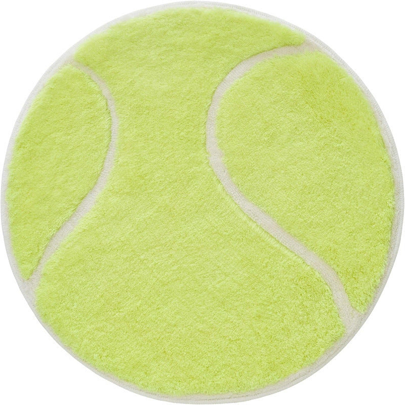 Interesting round cashmere carpet living room sofa coffee table floor mat study bedroom bedside dirt-resistant non-slip mat wholesale