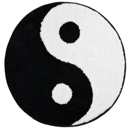 Interesting round cashmere carpet living room sofa coffee table floor mat study bedroom bedside dirt-resistant non-slip mat wholesale