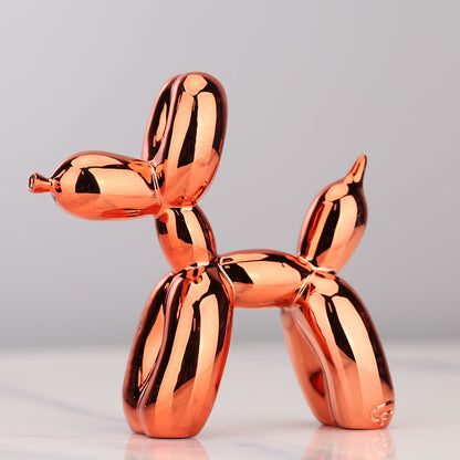 Electroplating balloon dog resin ornaments home decoration crafts creative simple collection gifts gifts