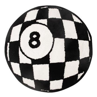 Interesting round cashmere carpet living room sofa coffee table floor mat study bedroom bedside dirt-resistant non-slip mat wholesale